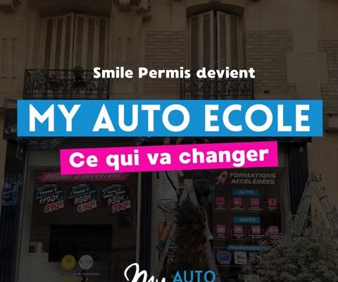 Smile Permis devient My Auto-école